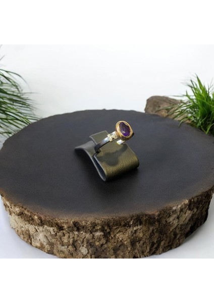 Ametist Gümüş Yüzük (Nazara Karşı)