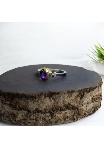 Ametist Gümüş Yüzük (Nazara Karşı) modelleri