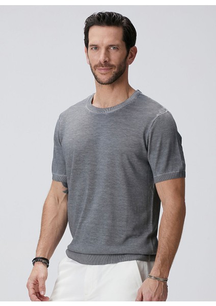 Antrasit Erkek Comfort Fit T-Shirt 1094656 fırsatları