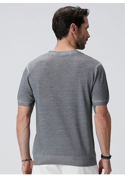 Antrasit Erkek Comfort Fit T-Shirt 1094656 indirimleri