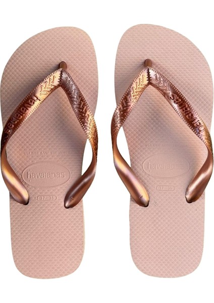 Bronz Işıltı Flip-Flop