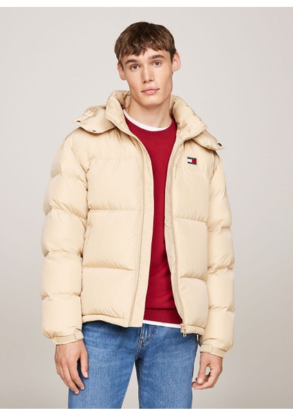 Alaska Puffer Ext Kapüşonlu Nakışlı Bej Erkek Mont DM0DM19537AB9TJM fiyatları