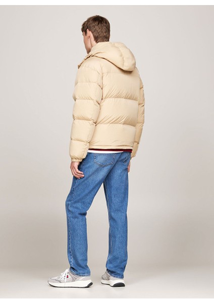 Alaska Puffer Ext Kapüşonlu Nakışlı Bej Erkek Mont DM0DM19537AB9TJM indirimleri