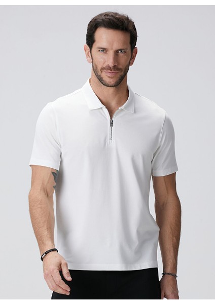 Beyaz Erkek Slim Fit T-Shirt 1093860 fiyatları