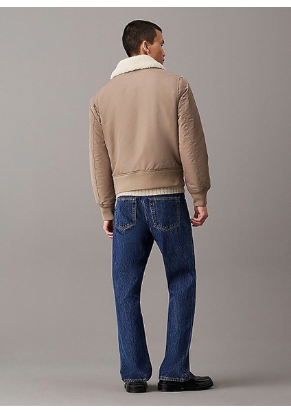 Avıator Sherpa Jacket Taş Erkek Mont J30J326108PAV