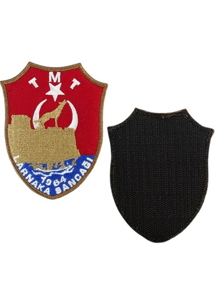 Tmt Larnaka Sancağı Patch Peç - 9X10 cm fiyatları