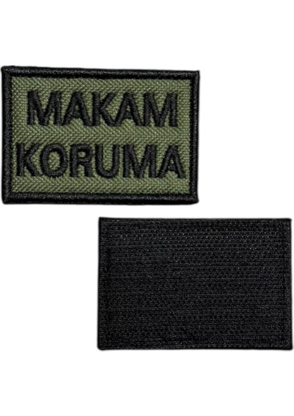 Haki Zemin Makam Koruma Patch Peç - 6x4 cm fiyatları