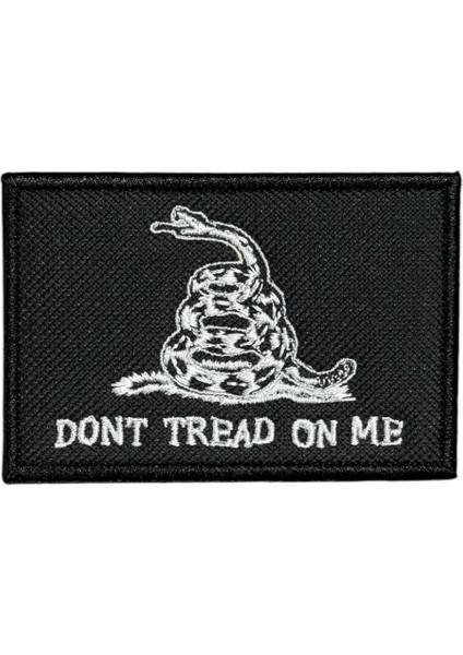 Dont Tread On Me Yazılı Nakış Peç Patch - 8x5 cm