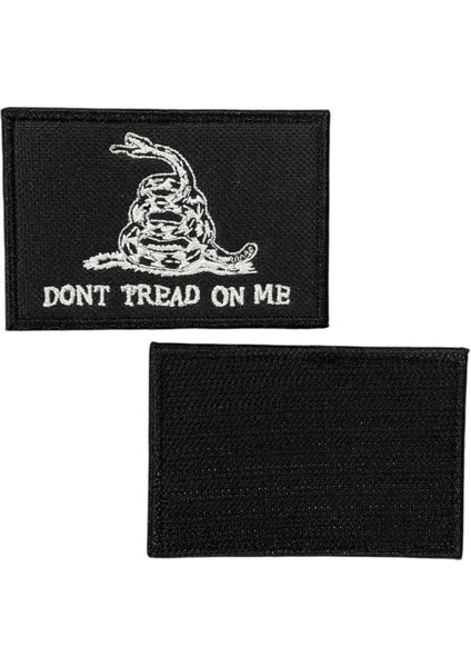 Dont Tread On Me Yazılı Nakış Peç Patch - 8x5 cm fiyatları