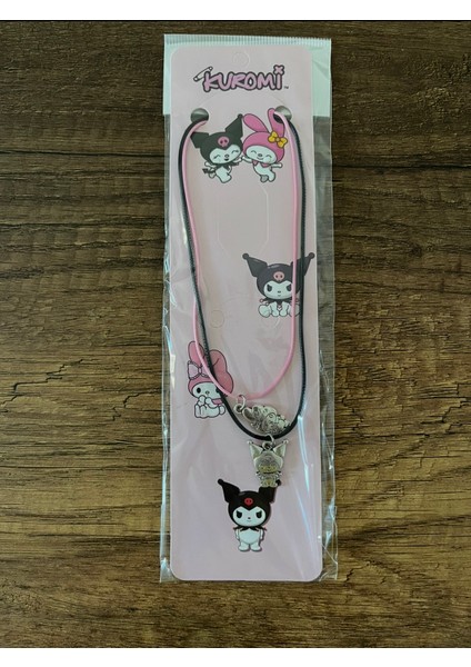Sanrio Kuromi ve My Melody Arkadaşlık Kolyesi Kolye