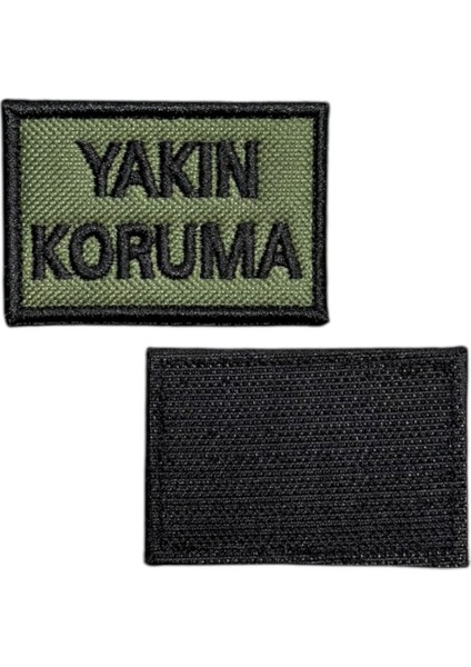 Haki Zemin Yakın Koruma Patch Peç - 6x4 cm fiyatları