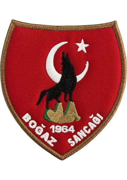 Tmt Boğaz Sancağı Patch Peç - 9X10 cm