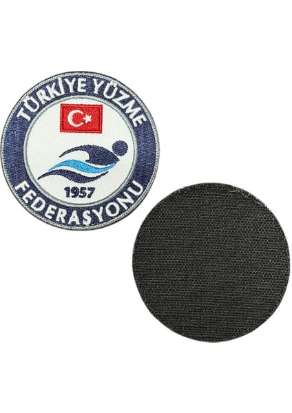 Türkiye Yüzme Federasyonu Nakış Patch Peç - 8 cm fiyatları
