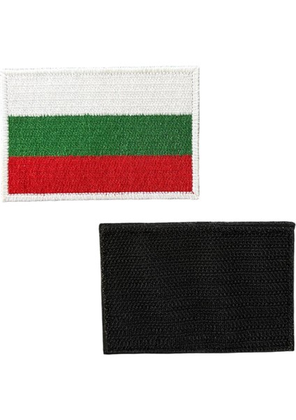 Bulgaristan Bayrağı Nakış Patch Peç - 8x5 cm fiyatları