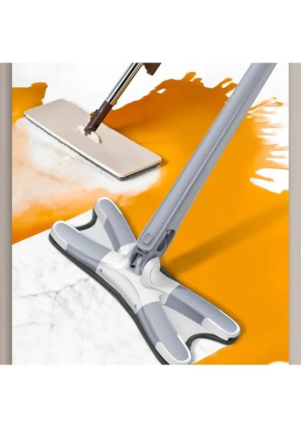 Kendinden Sıkmalı Kelebek Mop, Hafif ve Pratik Temizlik Aracı, Gri Renk fiyatları