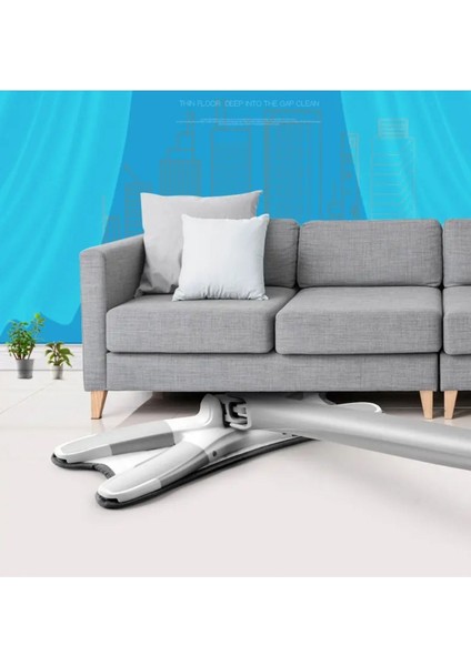 Kendinden Sıkmalı Kelebek Mop, Hafif ve Pratik Temizlik Aracı, Gri Renk fırsatları