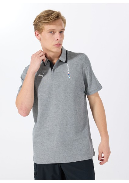 62415403 Bmw Mms Polo Medium Gray H Siyah Regular Fit Erkek T-Shirt modelleri