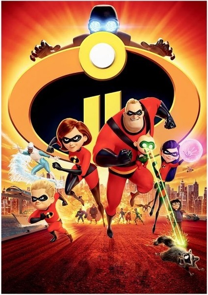 100 Parça Incredibles 2 Puzzle