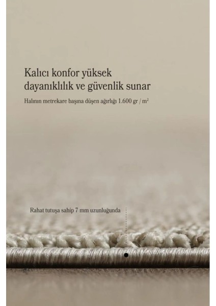 Bukle Kilim Düz Yumuşak Sisal Jüt Taban %100 Polipropilen Tozumaz Oda Koridor Halısı Kahve Renk modelleri