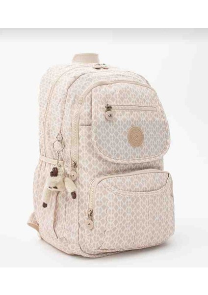 Eflanmadan Su Geçirmez Kumaştan Çok Bölmeli Unisex Okul ve Günlük Sırt Çantası