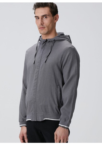 Antrasit Erkek Comfort Fit Mont 1095062 fırsatları