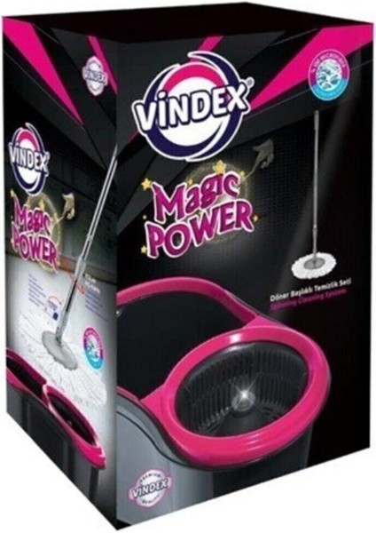 Döner Başlıklı Temizlik Seti, Vileda Magic Power Mop ile Temizlik Keyfi