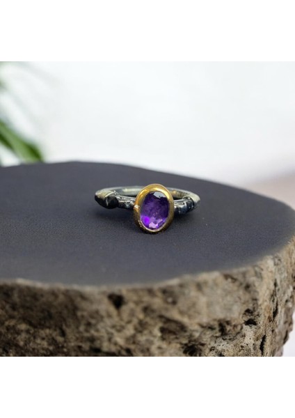 Ametist Gümüş Yüzük fiyatları