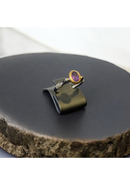 Ametist Gümüş Yüzük indirimleri