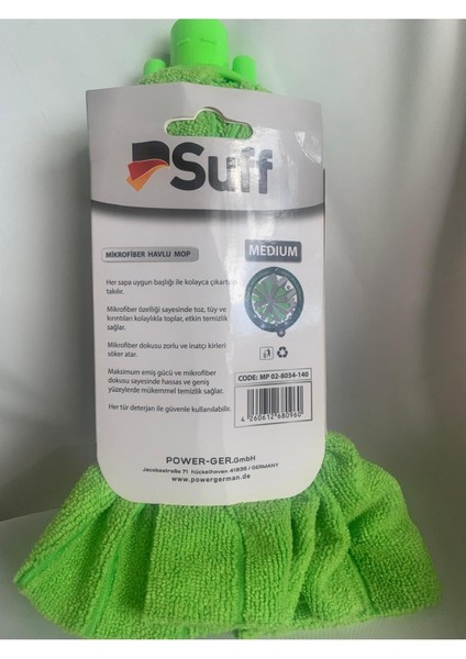 Orta Boy Mikrofiber Havlu Mop, Yedekli, Temizlik Için Idealdir modelleri