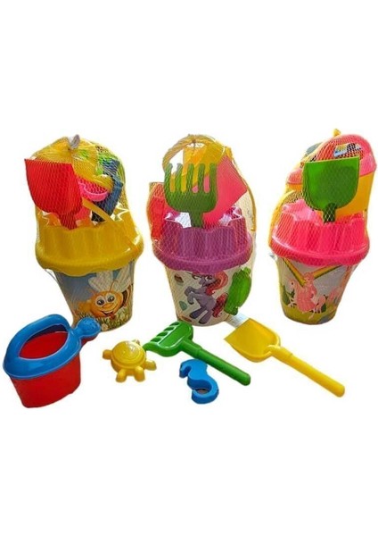 Büyük Boy Kum Kova ve Kalıp Seti, Plaj Eğlencesi Için Idealdir