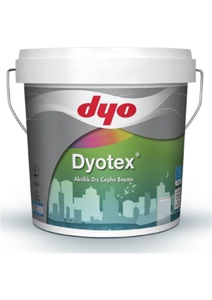Dyotex Dış Cephe Boyası 2,5lt Beyaz