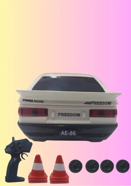 25KM Hız Yapan 2.4ghz Mazda 323 Görünümlü Şarjlı Uzaktan Kumandalı Drift Araba fırsatları