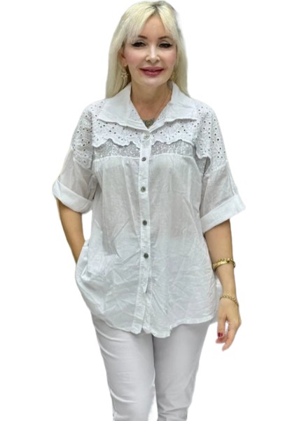 Gömlek Göğüs Pul Detay Italyan