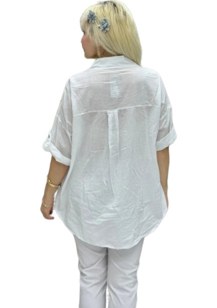 Gömlek Göğüs Pul Detay Italyan fiyatları