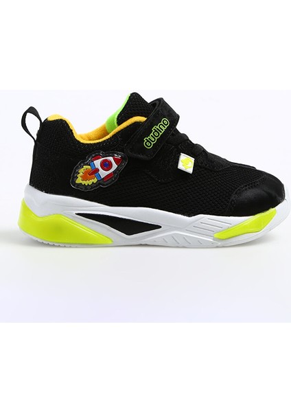 Siyah - Sarı Erkek Bebek Sneaker Rocca