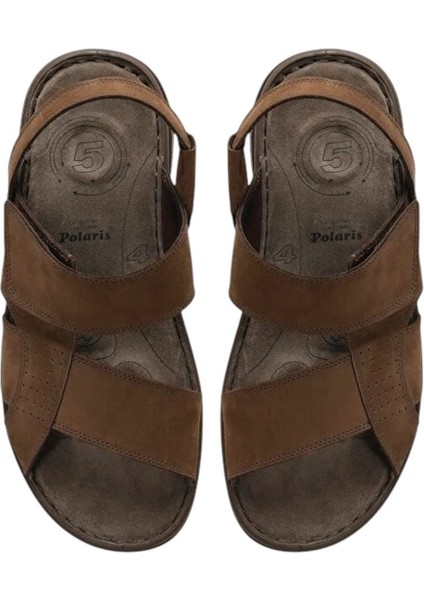106894N 5fx Kahve Erkek Comfort Deri Sandalet indirimleri