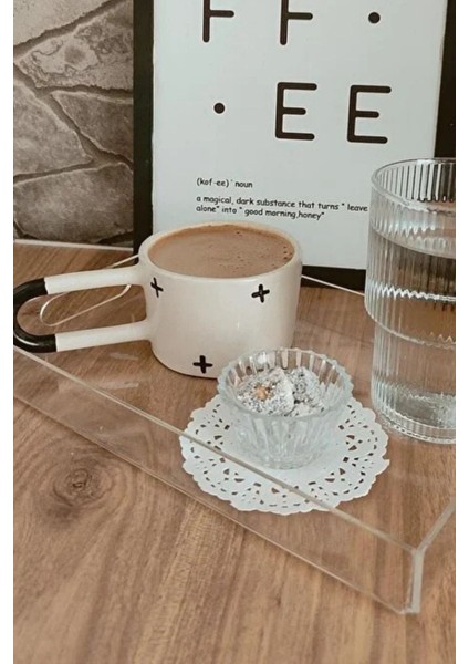 100 Adet Kağıt Dantel Bardak Altlığı Çay Bardağı Altı Sunum Kağıdı I 9 Cm/