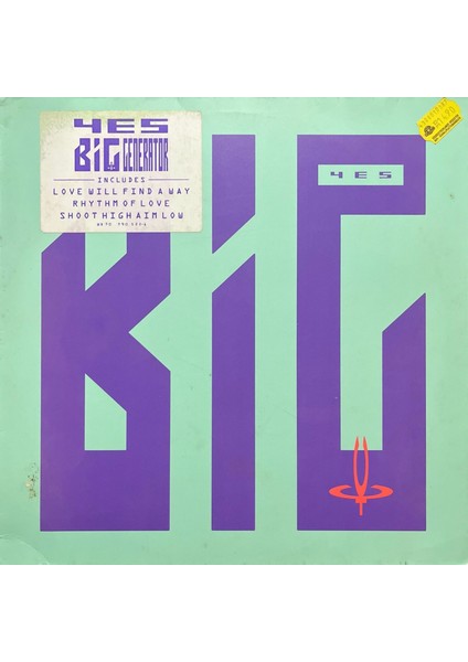 Yes Big Generator Lp Plak