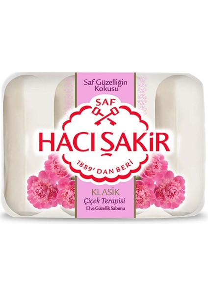 Klasik Çiçek Terapisi Güzellik Sabunu 4x70 gr