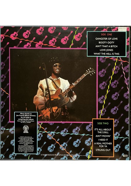 The Very Best Of Johnny Guitar Watson Lp Plak fiyatları