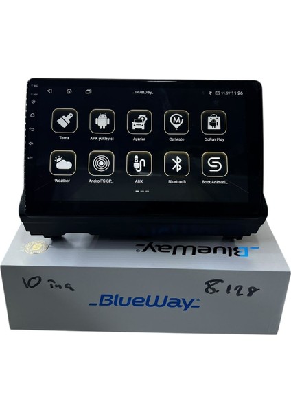 Sandero-Taliant 2021-2024 Blueway 8-128 Tam Profesyonel Oem Multimedia fiyatları