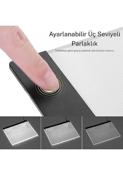 A3 LED Işıklı Çerçeve Çizim Tableti Dijital Grafik Sanat Animasyon Eskiz Çizim Kopyalama modelleri