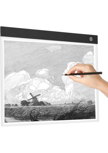 A3 LED Işıklı Çerçeve Çizim Tableti Dijital Grafik Sanat Animasyon Eskiz Çizim Kopyalama indirimleri