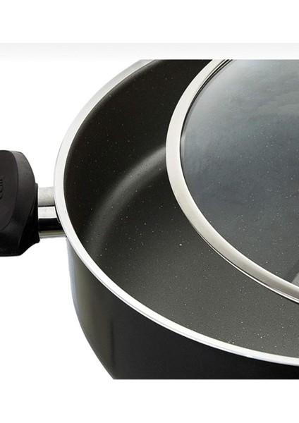 28CM Granit Karnıyarık Tencere, Dayanıklı ve Şık Mutfak Gereci modelleri