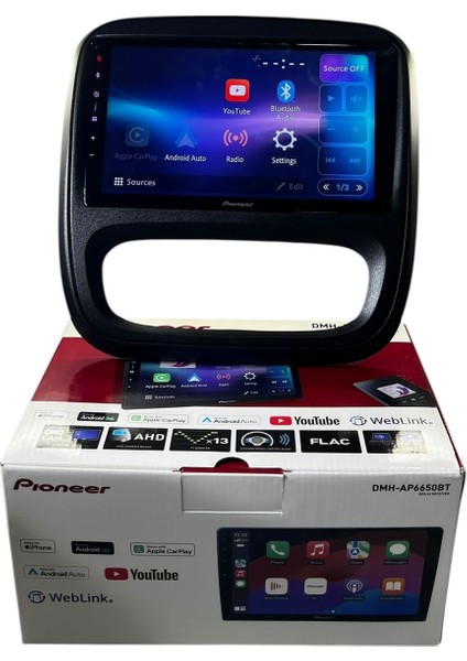 Renault Traffic 2014-2021 Pioneer 4-64 Tam Profesyonel Oem Multimedia