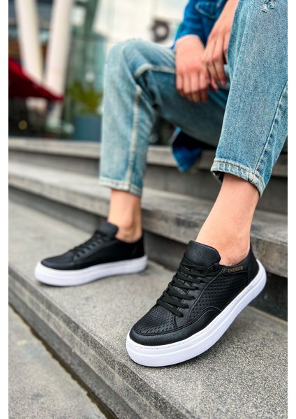J015 First Edition Ortopedik Taban Günlük Cilt Erkek Sneaker Spor Ayakkabı Cbt Siyah fiyatları