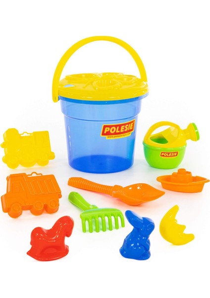 11 Parça Renkli Kova Seti - Çok Amaçlı Temizlik Seti