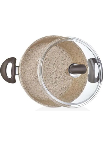 Kahverengi 22 cm Kremalı Sığ Tencere, Şık ve Kullanışlı Mutfak Gereci modelleri