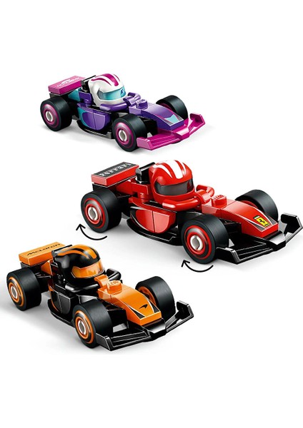 ® F1® Koleksiyonluk Yarış Arabaları Araç Seti 71049 modelleri