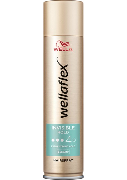 Wellaflex Invisible Hold Hairspray Extra Strong 250 ml